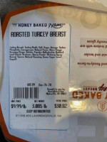 The Honey Baked Ham Company menu