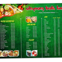 Dapoq Tok Bey menu