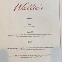 Wallie's Of Greenwich menu