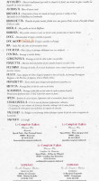 Le Comptoir Italien Conflans Ste Honorine menu