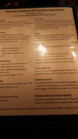 Schult Country Inn menu