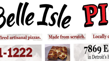 Belle Isle Pizza food