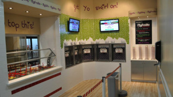 Myfroyo Frozen Yogurt inside