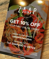 Zaap Kitchen Lao Thai Street Eats food