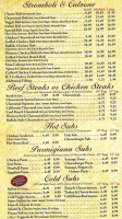 La Piazza Italian Restaurant And Sports Bar menu