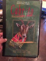 El Cabrito Mexican menu