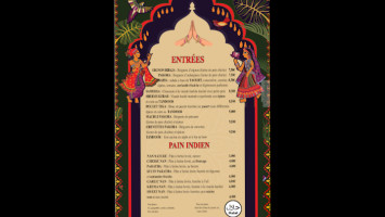 Indien à Montpellier Le Namaste menu