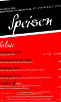 Ardelean Tanzcafe menu