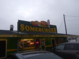 Someburger outside