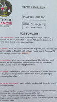 L'éterlou Branché menu