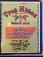 Tres Ninos Mexican Food food
