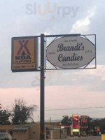 Brandis Candies outside