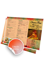 Serene Thai menu