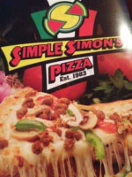 Simple Simons Pizaa food