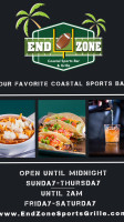 The End Zone Sports Grille food