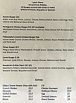 Philosophy Cafe menu
