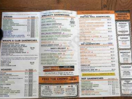 Jay's Steak Hoagie Joint menu