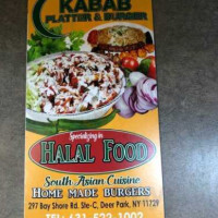 Kabab Platter Burger food