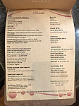 Armonica Cafe And Wood Fired Pizza menu