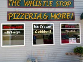 The Whistle Stop Pizzeria More outside