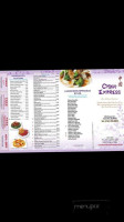 China Express menu