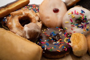Mel-o-cream Donuts food