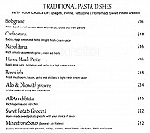 Nonna Maria's Place menu