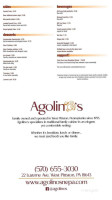 Agolinos Char Grill inside