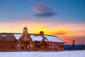 Sunspot Mountaintop Lodge Dinner food