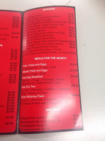 That Kiwi Place menu