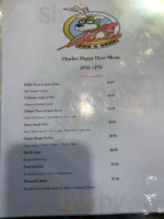 Charlie's Pub Grill menu