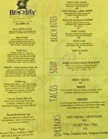 Beachfly Brewing Company menu