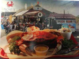 Tony's Crab Shack food