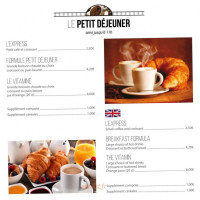 L'Express menu