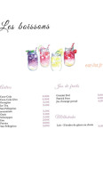 Bonne Heure Des Dames menu