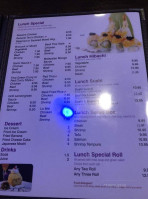 Matata Asian Cuisine menu