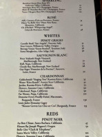 Berkeley Cut Steakhouse menu