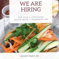 Crispy Banh Mi food