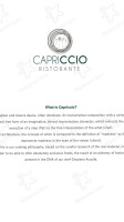 Capriccio Augusta menu