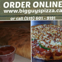 Big Guys Pizza food