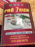 Pho 7 Rich food
