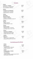 Weinstube Anker menu