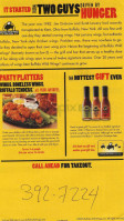 Buffalo Wild Wings Grill food