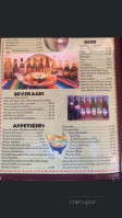 Casa Las Palmas menu
