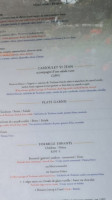 Les Bourriols De La Cité menu