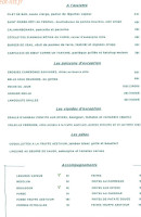 Jardin Tropezina menu