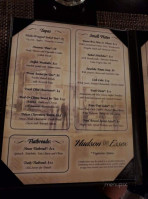 Hudson Essex menu