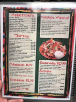 El Guacamole Mexican Grill menu