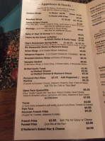 O'halloran's Irish Pub Eatery menu