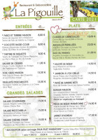 La Pigouille menu